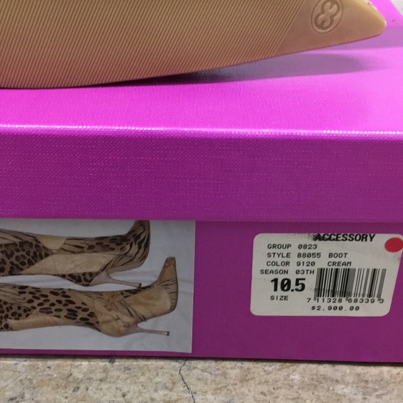 Escada Patchwork skin and fur boots - Picture 7 of 7